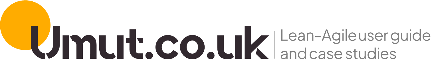 Umut.co.uk Logo - Lean-Agile user guide and case studies
